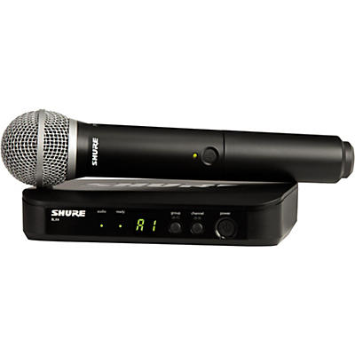 Shure BLX24 Handheld Wireless System With PG58 Capsule