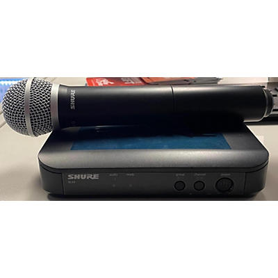 Shure BLX24 With PG58 Capsule Band H9 Handheld Wireless System
