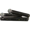 Shure BLX288/B58 Wireless Dual Vocal System With Two BETA 58A Handheld Transmitters Condition 1 - Mint Band J11Condition 2 - Blemished Band H10 197881252649