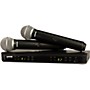 Shure BLX288/PG58 Dual-Channel Wireless System With Two PG58 Handheld Transmitters Band H10