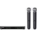 Shure BLX288/SM58 Wireless Dual Vocal System With Two SM58 Handheld Transmitters Band H11Band H10