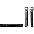 Shure BLX288/SM58 Wireless Dual Vocal System With Two SM58 Handheld Transmitters Band H11Band H9