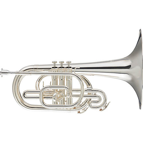 Blessing BM-111 Marching Series F Mellophone Silver plated