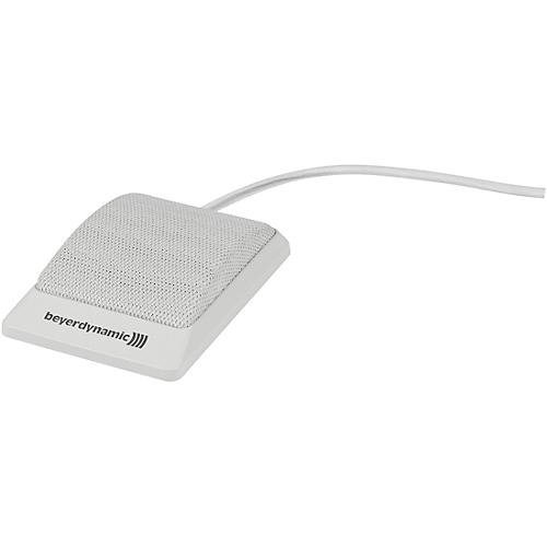 BM 43 Tabletop Boundary Mic in White with Free-Ended Cable (half spherical)