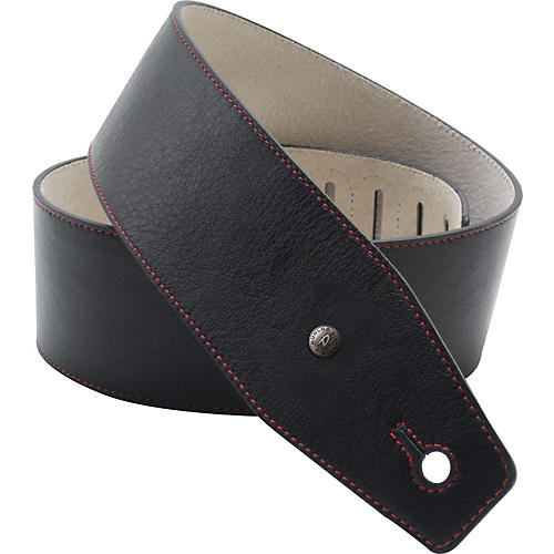 BMF Leather Strap - Red Line