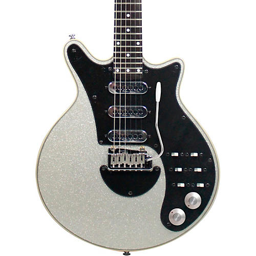 Brian May Guitars BMG Special Limited Edition Electric Guitar Silver Sparkle