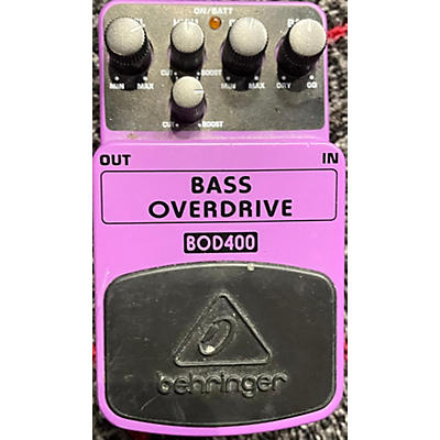 Behringer BOD400 Bass Overdrive Bass Effect Pedal