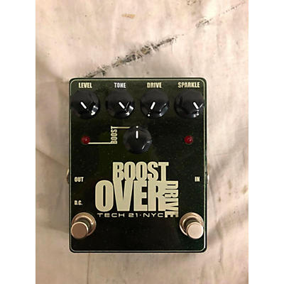 Tech 21 BOOST OVERDRIVE Effect Pedal
