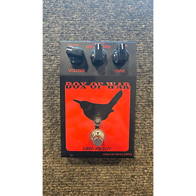 Wren And Cuff BOX OF WAR Effect Pedal