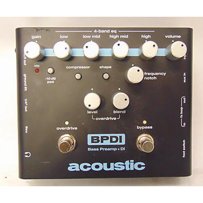 Acoustic BPDI Bass Effect Pedal