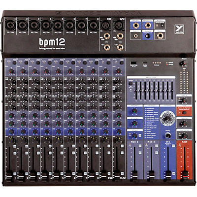 Yorkville BPM12 12-Channel Battery-Powered Mixer