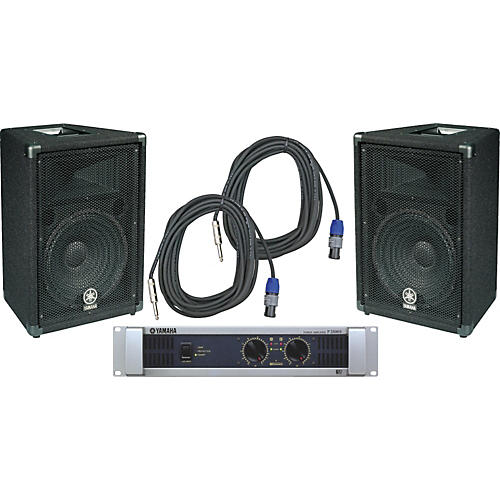 Yamaha BR12 / P2500S Speaker & Amp Package