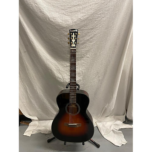Blueridge BR343 Contemporary Series 000 Acoustic Guitar 2 Tone Sunburst
