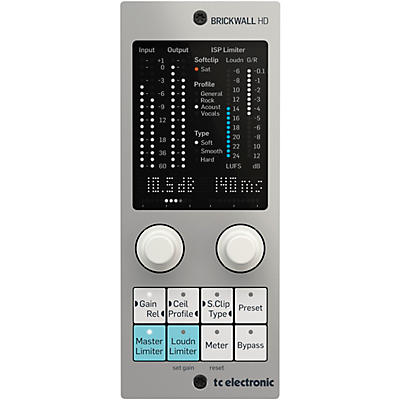 TC Electronic BRICKWALL HD-DT Mastering Brickwall Limiter Plug-in with Dedicated Hardware Interface