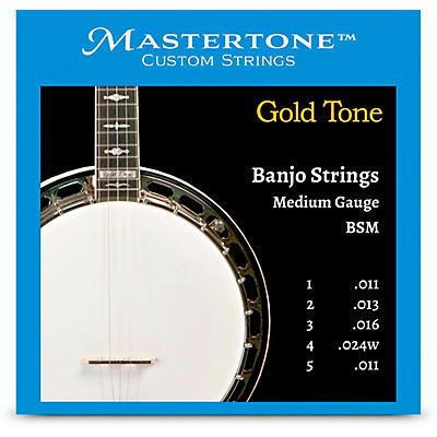 Gold Tone BSM Medium Gauge Banjo Strings