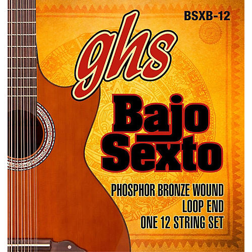 GHS BSXB-12 Bajo Sexto 12-String Phosphor Bronze Strings
