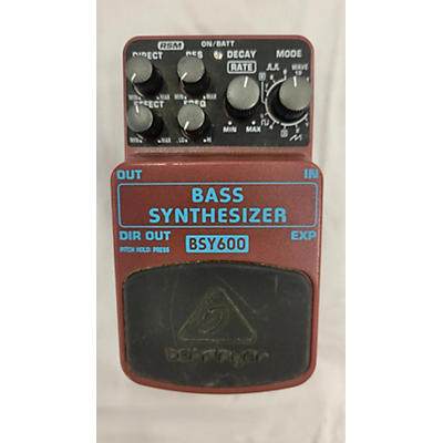 Behringer BSY600 Bass Synthesizer Bass Effect Pedal
