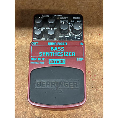 Behringer BSY600 Bass Synthesizer Bass Effect Pedal