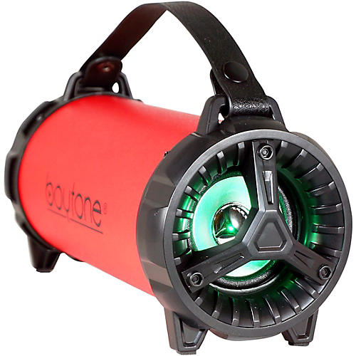 Boytone BT-40 Portable Bluetooth Hi-Fi Cylinder Speaker Red