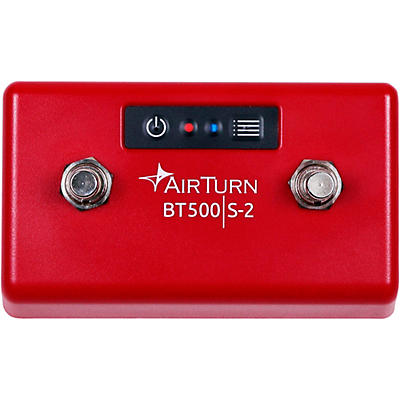AirTurn BT500S-2 Bluetooth 2 Foot Switch Controller