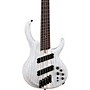 Ibanez BTB865MS 5-String Multi Scale Electric Bass Guitar Transparent White Flat
