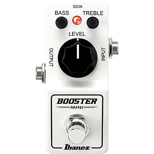 Ibanez BTMINI Mini Overdrive Boster Effects Pedal White