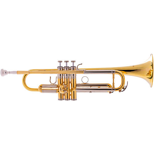 Blessing BTR-1660 Artist Series Professional Bb Trumpet Condition 2 - Blemished Silver plated, Yellow Brass Bell 197881084066