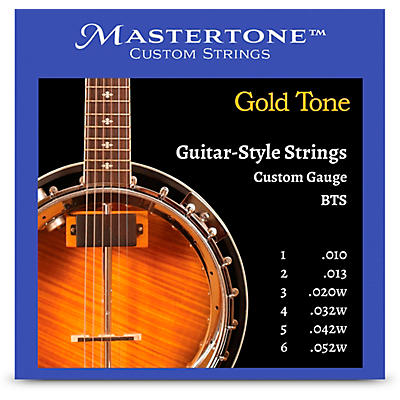 Gold Tone BTS Custom Gauge Banjitar Strings