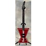 Used Washburn BU1 Solid Body Electric Guitar Red
