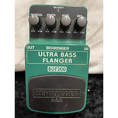 Behringer BUF300 Ultra Bass Flanger Bass Effect Pedal