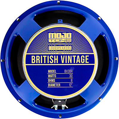 Mojotone BV-30H 12" British Vintage Series 8 Ohm Speaker