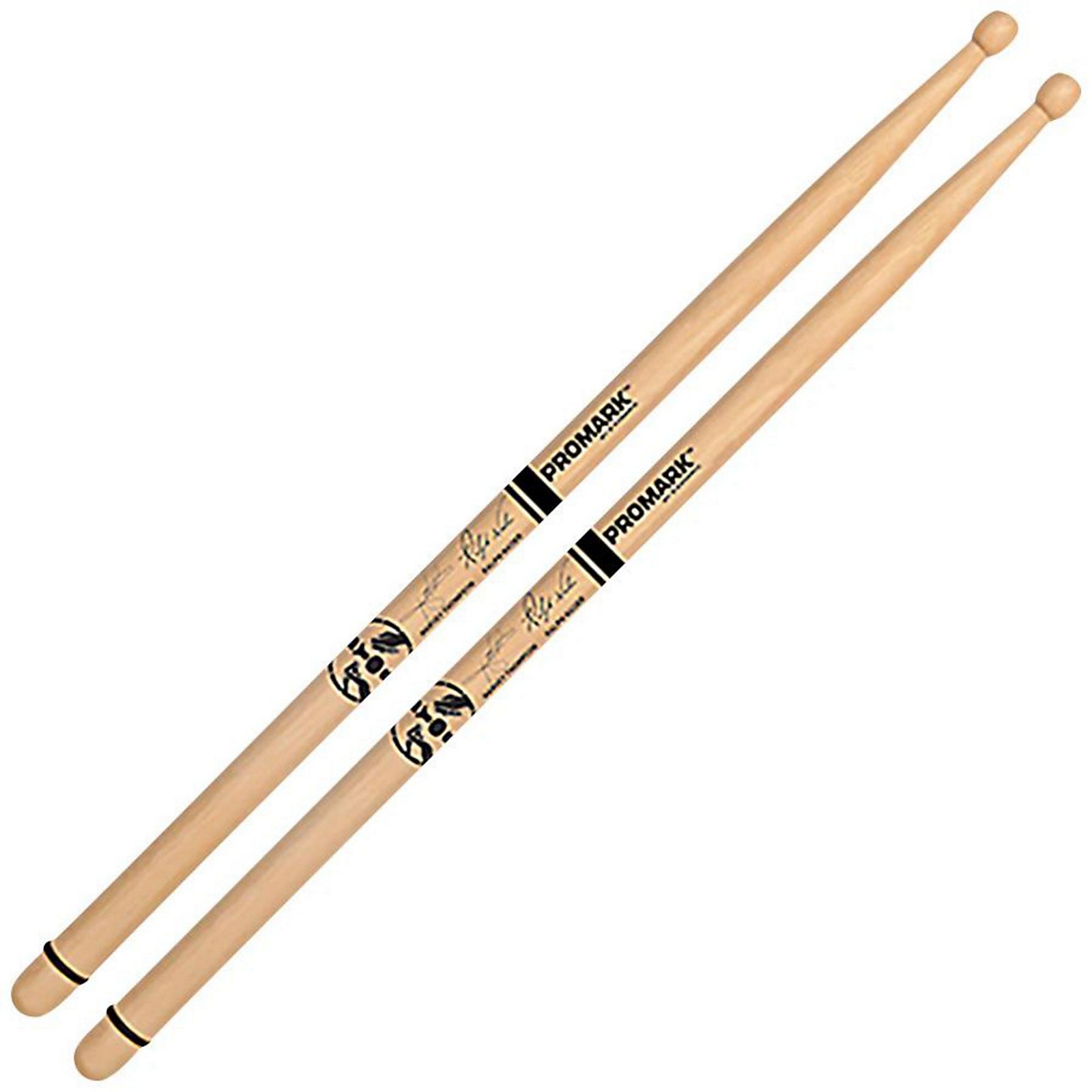 Promark BYOS Hickory Oval Wood Tip Drumsticks | Musician's Friend