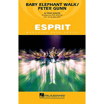 Hal Leonard Baby Elephant Walk/Peter Gunn Marching Band Level 3 Arranged by Paul Murtha