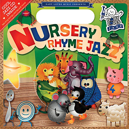 Baby Loves Jazz Nursery Rhyme Jazz Book & CD