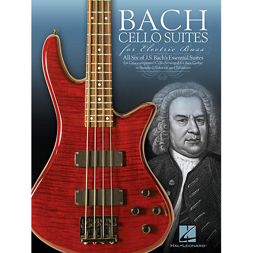 Hal Leonard Bach Cello Suites for Electric Bass Bass Series Softcover