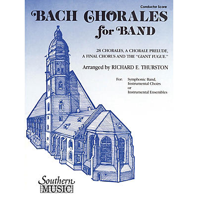 Southern Bach Chorales for Band (Alto Sax 2) Concert Band Level 3 Arranged by Richard E. Thurston