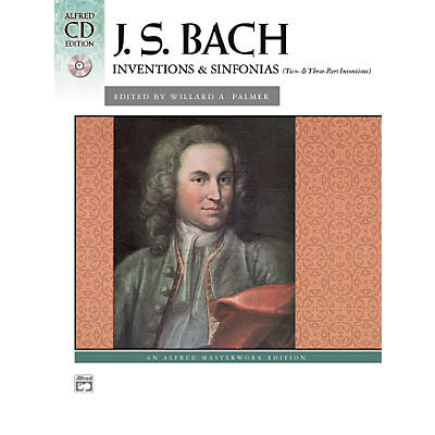 Alfred Bach Inventions & Sinfonias (Two- & Three-Part Inventions) Intermediate/Early Advanced Piano