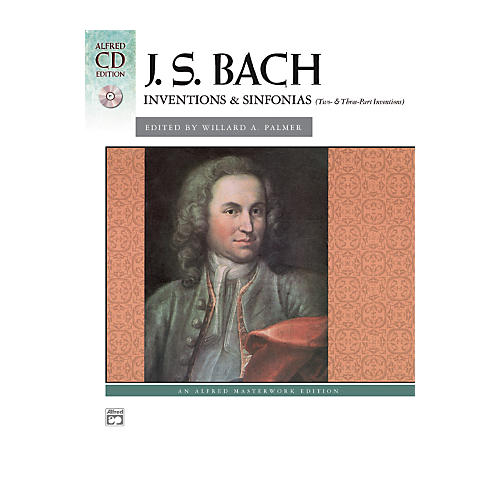 Alfred Bach Inventions & Sinfonias (Two- & Three-Part Inventions) Intermediate/Early Advanced Piano