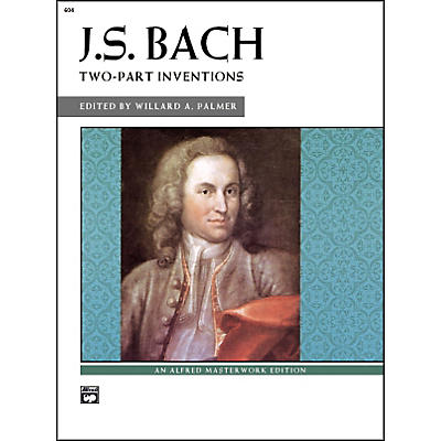 Alfred Bach Two-Part Inventions Intermediate/Late Intermediate  Piano