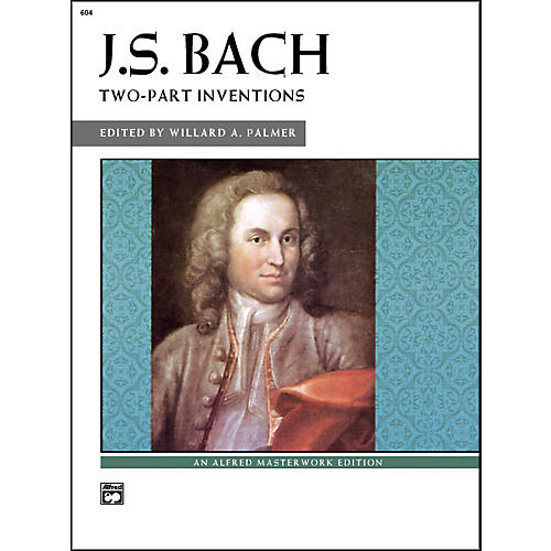 Alfred Bach Two-Part Inventions Intermediate/Late Intermediate  Piano