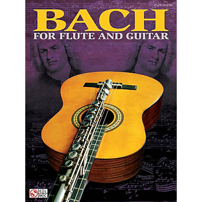 Cherry Lane Bach for Flute and Guitar Guitar Series Softcover