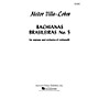 Associated Bachianas Brasileiras No. 5 (Study Score) Orchestra Series Softcover Composed by Heitor Villa-Lobos