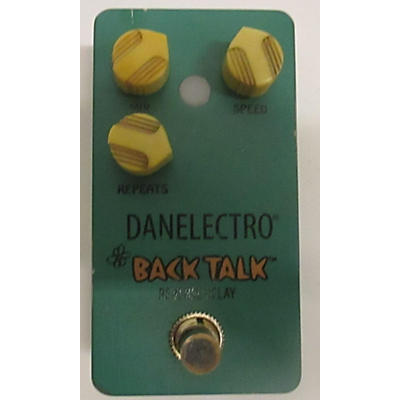 Danelectro Back Talk Reverse Delay Effect Pedal