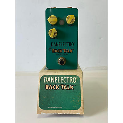 Danelectro Back Talk Reverse Delay Effect Pedal