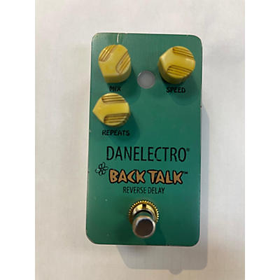 Danelectro Back Talk Reverse Delay Effect Pedal