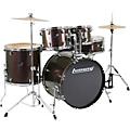 Ludwig BackBeat 5-Piece Drum Set With Hardware and Cymbals - Pacific MistMetallic Purple Mist