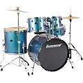 Ludwig BackBeat Complete 5-Piece Drum Set With Hardware and Cymbals - Metallic Purple MistPacific Mist