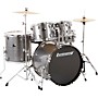 Open-Box Ludwig BackBeat Complete 5-Piece Drum Set With Hardware and Cymbals Condition 1 - Mint Metallic Silver Sparkle