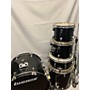 Used Ludwig Backbeat Drum Kit BLACK SPARKLE