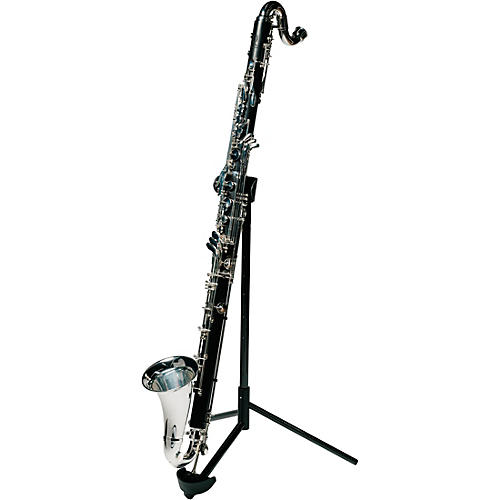 BACKUN Backun Q Series Low C Bass Clarinet in Grenadilla with Silver Plated Keys, 2-Piece Neck, Marcus Bonna Compact Case Silver Plated Keys Low C